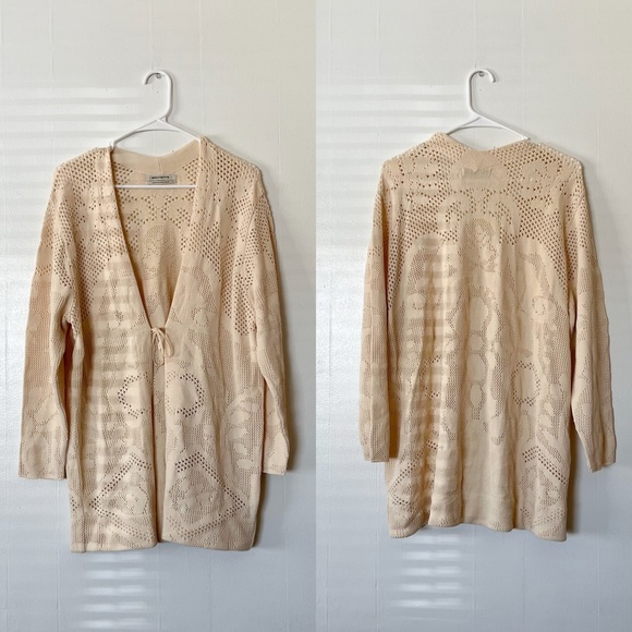 Anthropologie Sweaters - Anthropologie Aldomartins Knit Open Front Cardigan